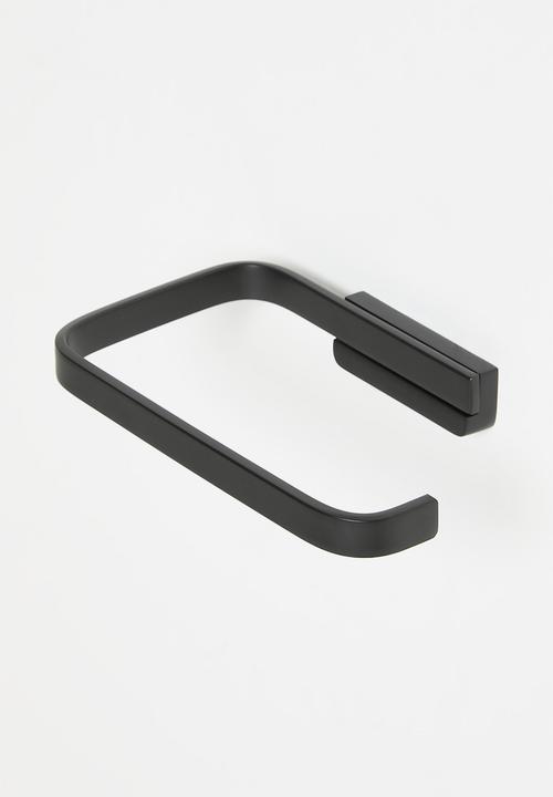 Sixth Floor - Silo Toilet Roll Holder - black