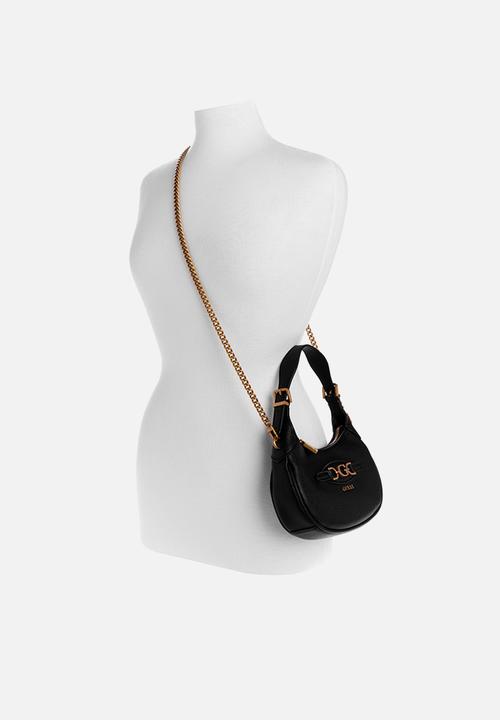 GUESS - Malva mini hobo - black