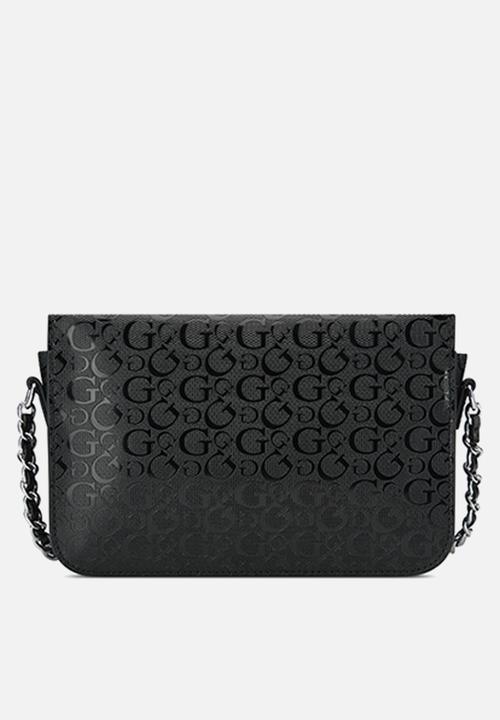 GUESS - Ballantyne mini crossbody flap- black