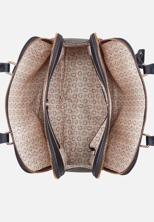 GUESS - Delphina satchel - brown