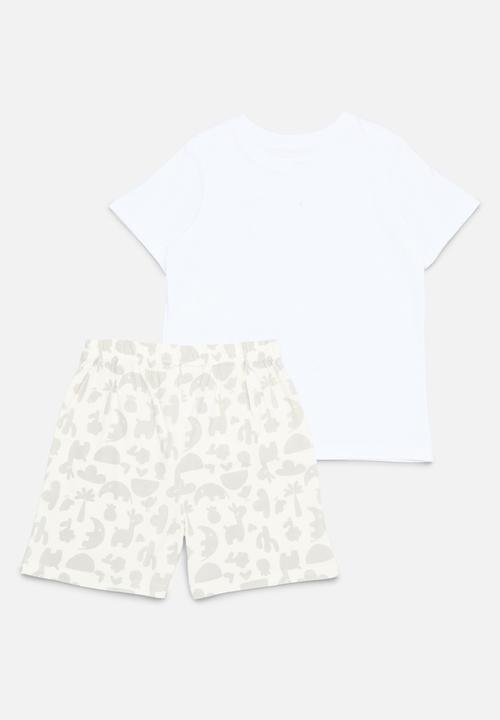 Pop Candy - Pj set-grey & white