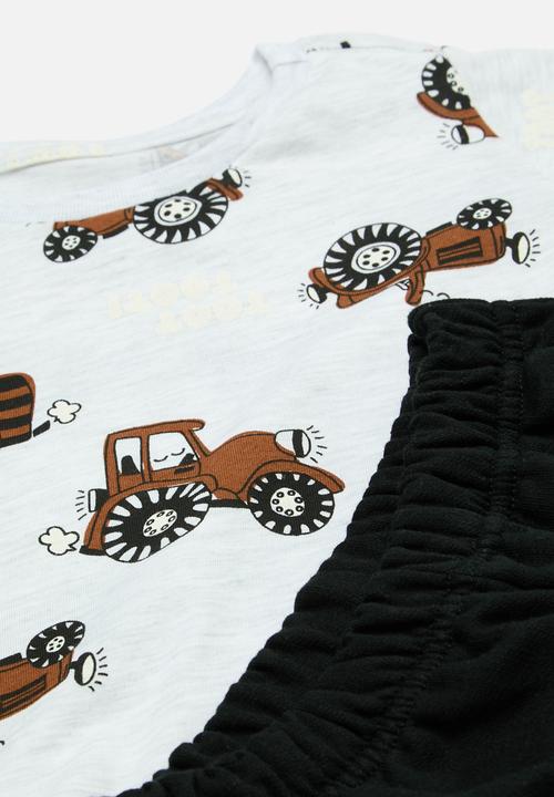 Pop Candy - Tee & short set - multi