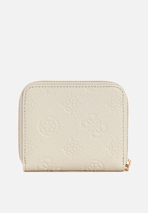GUESS - Cresidia slg small zip around - bone