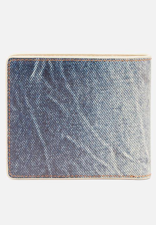 Diesel  - Jackron Bi-Fold Coin S Wallet - Denim