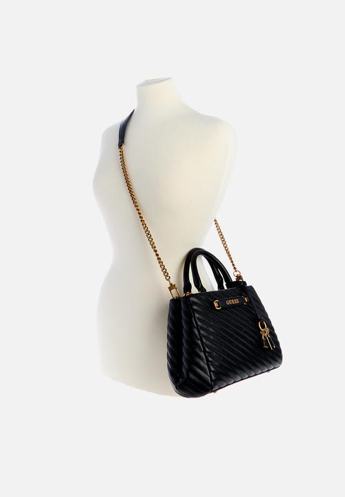 GUESS - Sela small girlfriend satchel - black