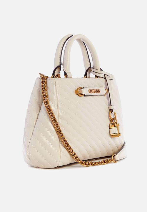GUESS - Sela small girlfriend satchel - bone
