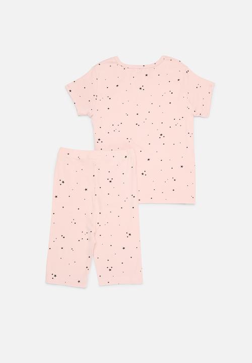 Pop Candy - Printed top & legging set - pink