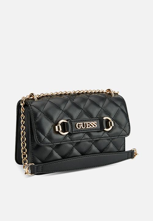 GUESS - Fiddlewood mini crossbody flap - black