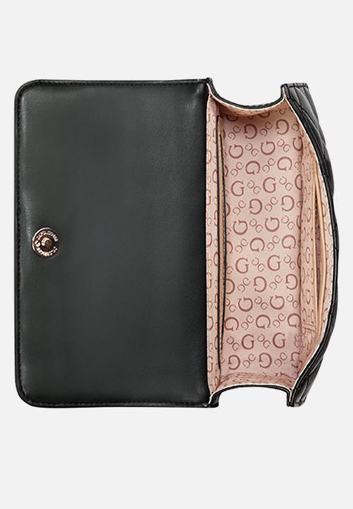 GUESS - Fiddlewood mini crossbody flap - black