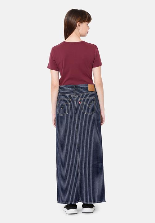 Levi’s® - Ankle column skirt - partly masked lb