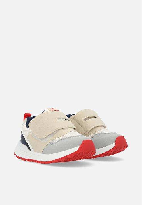 Pop Candy - Colour block sneakers - beige & grey