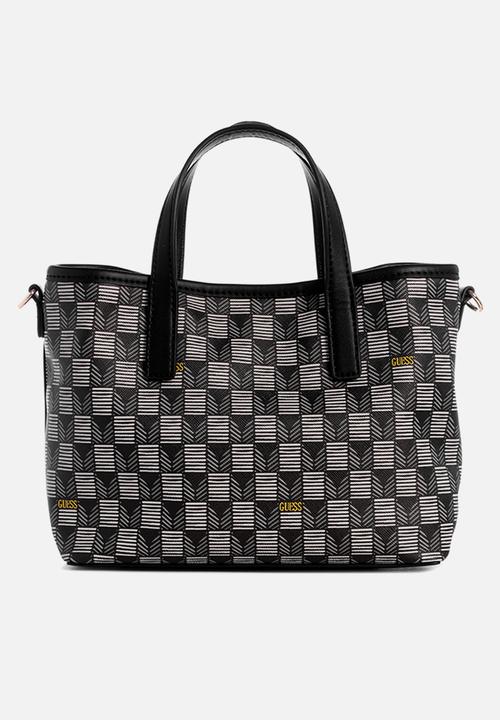 GUESS - G wave mini tote - black logo