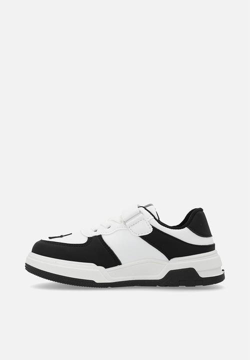 Pop Candy - Star décor sneakers - black & white