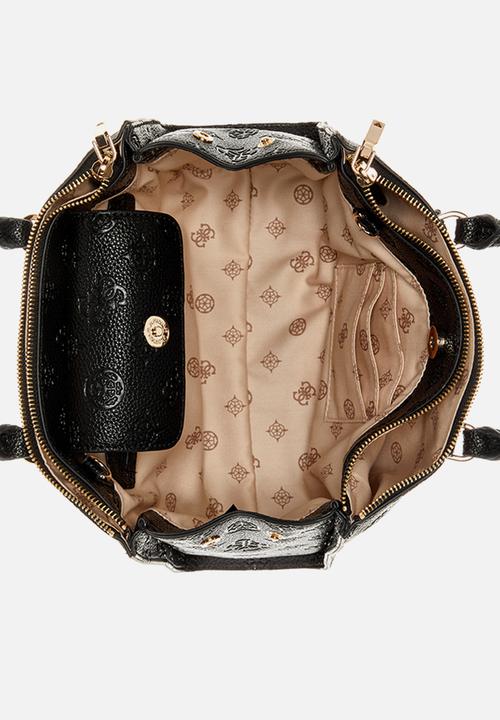 GUESS - Cresidia status satchel - black