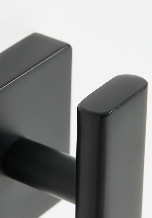 Sixth Floor - Styx robe hook - black
