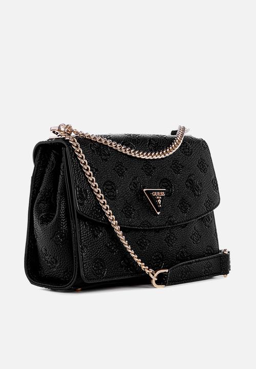 GUESS - Cresidia cnvrtble xbody flap - black