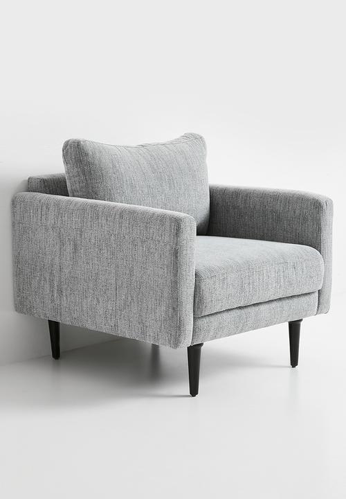 Sixth Floor - Hadley armchair - nairobi grey