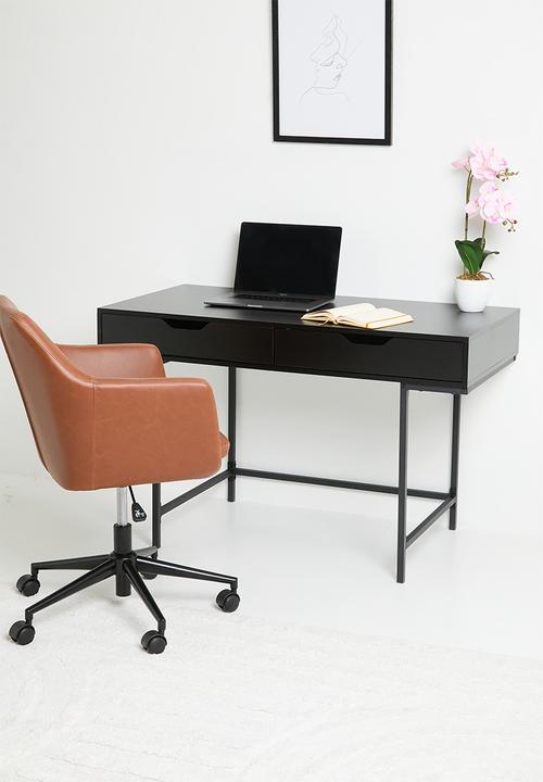 Sixth Floor - Billie Desk - Black
