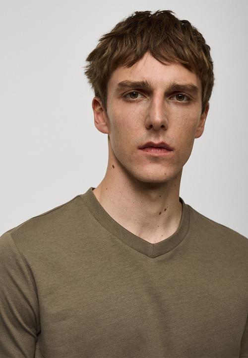 MANGO - T-shirt chelsea-i - light brown