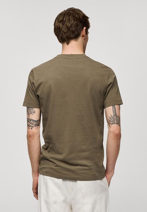 MANGO - T-shirt chelsea-i - light brown