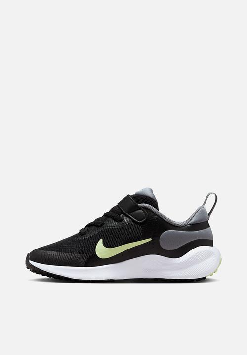 Nike - Nike Revolution 7 Ps - Black/Barely Volt-Smoke Grey-White