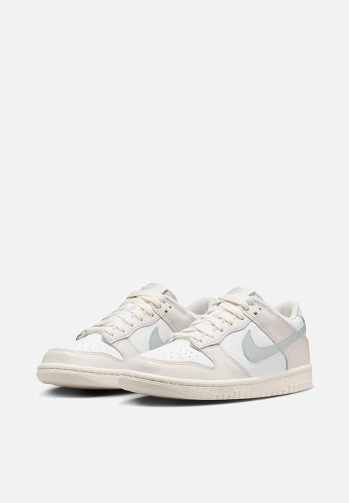 Nike - Nike Dunk Low Gs - White/Light Silver-Phantom