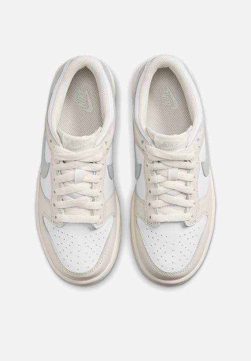 Nike - Nike Dunk Low Gs - White/Light Silver-Phantom