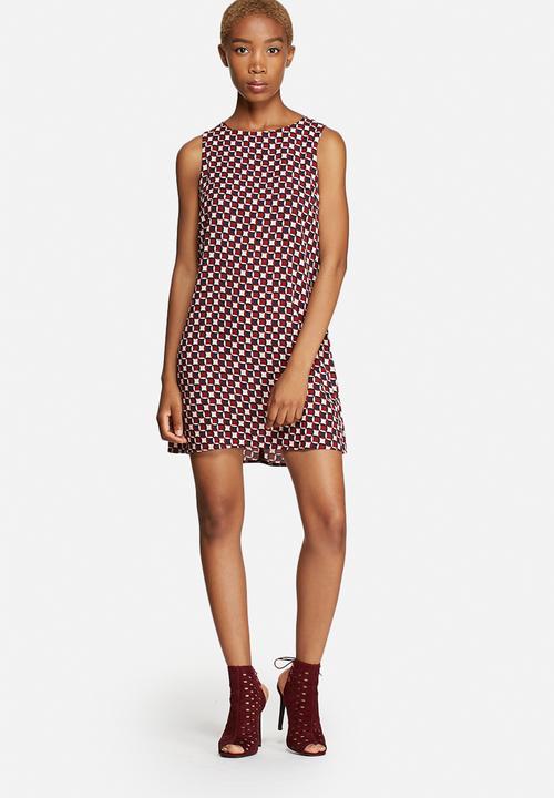 Glamorous - Geo Print Slim Dress