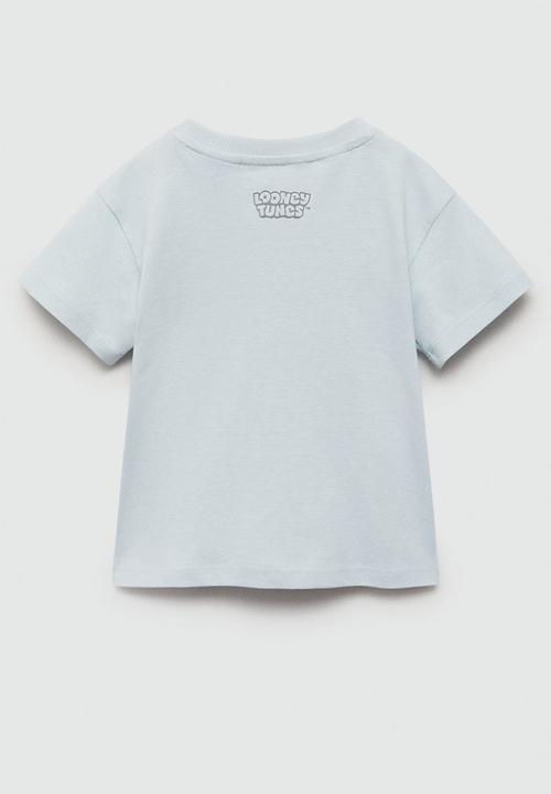 MANGO - T-shirt basklt - light/pastel blue