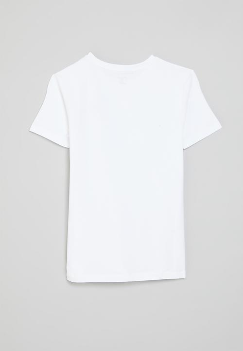 POLO - Girls kelly short sleeve tee - white