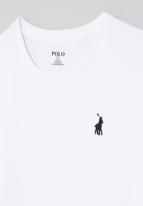 POLO - Girls kelly short sleeve tee - white