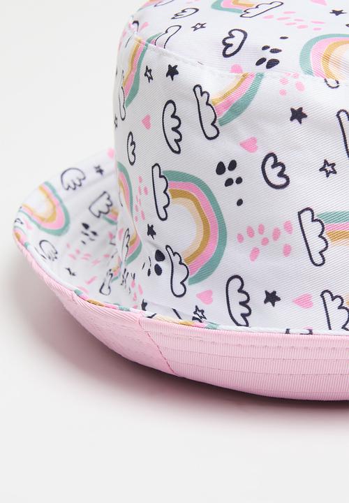 Pop Candy - Rainbow print bucket hat - multi