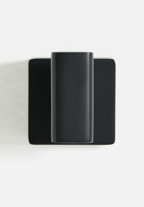 Sixth Floor - Styx robe hook - black