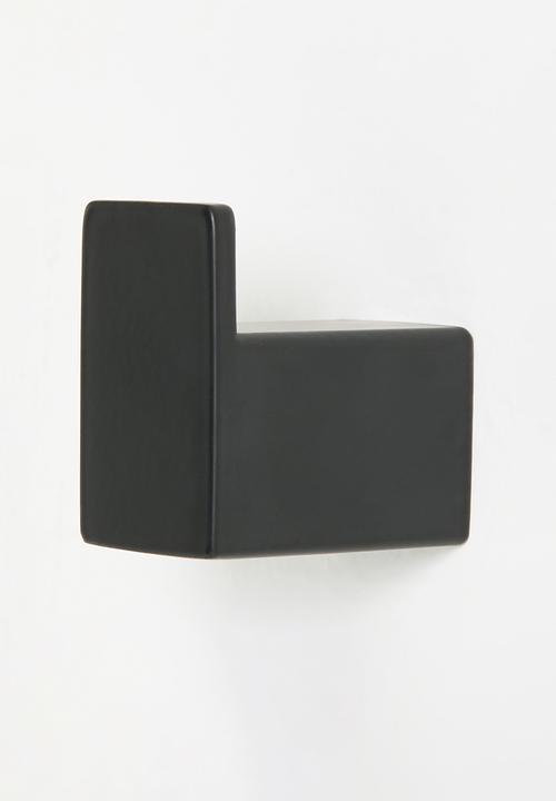 Sixth Floor - Silo Robe Hook - black