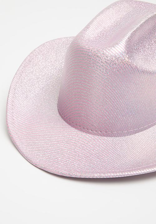 Pop Candy - Mettalic cowboy hat - pink