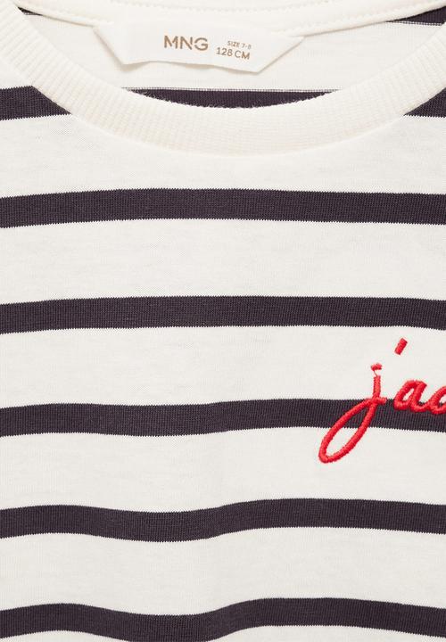 MANGO - T-shirt adore - navy