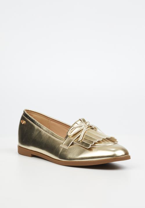 Miss Black - Baylee 5 loafer - gold
