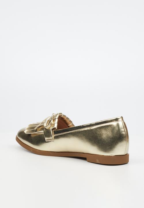 Miss Black - Baylee 5 loafer - gold