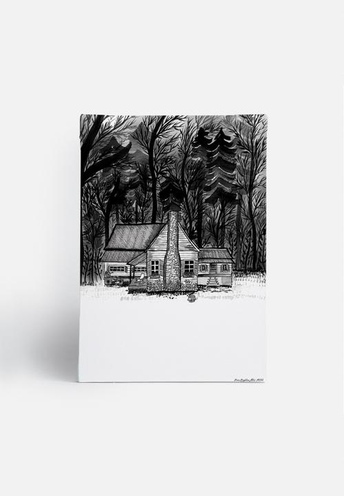Maria Magdalena Van Wyk - Ethereal Cabin In The Woods
