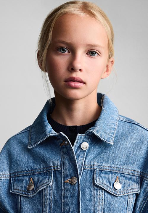 MANGO - Jacket alice7 - open blue