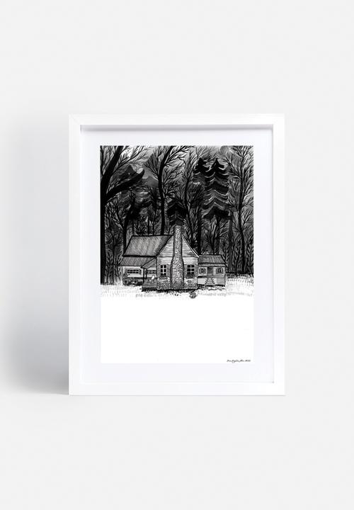 Maria Magdalena Van Wyk - Ethereal Cabin In The Woods