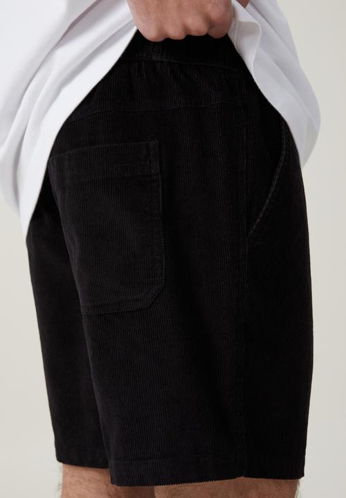 Cotton On - Easy short - washed black cord