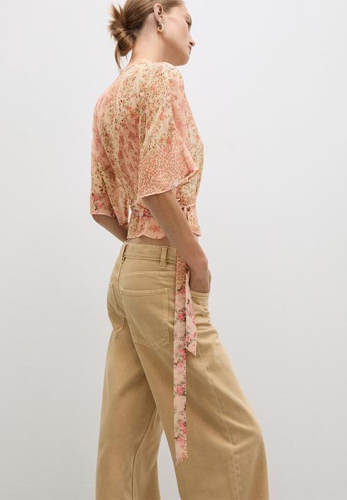 MANGO - Blouse cuca - light beige