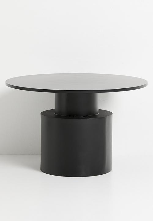 Native Decor - Totem nested coffee table set of 2 - black