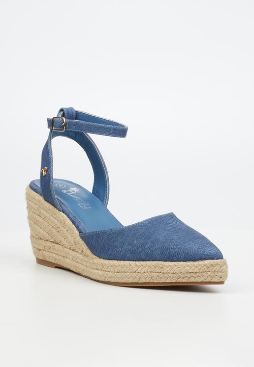 Butterfly Feet - Hannah 1 espadrille - blue