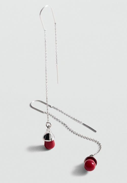 MANGO - Earrings cleo - silver