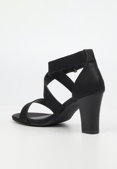 Butterfly Feet - Sheila 2 block heel - black