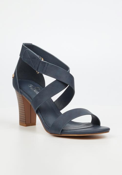 Butterfly Feet - Sheila 2 block heel - navy