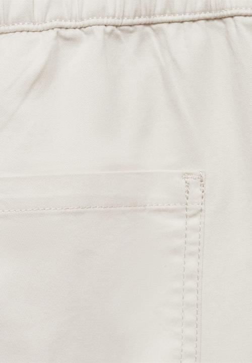 MANGO - Trousers madison - light beige