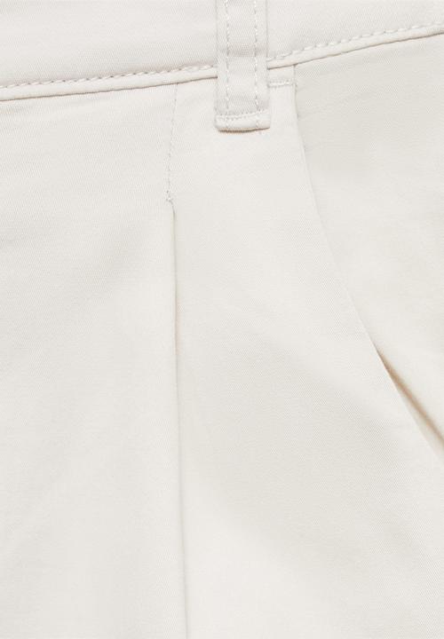 MANGO - Trousers madison - light beige